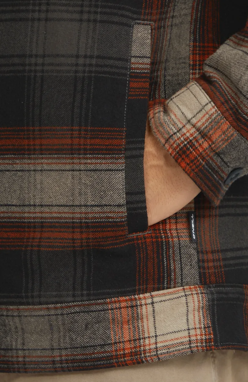 Hot O’Neill Jas Met Fleecevoering | Grey Check Small