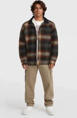 Hot O’Neill Jas Met Fleecevoering | Grey Check Small