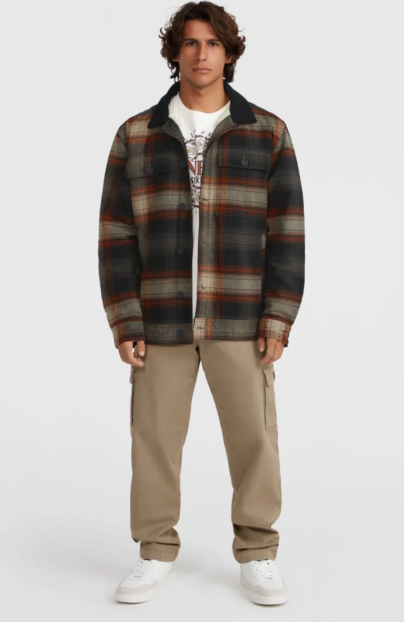 Hot O’Neill Jas Met Fleecevoering | Grey Check Small