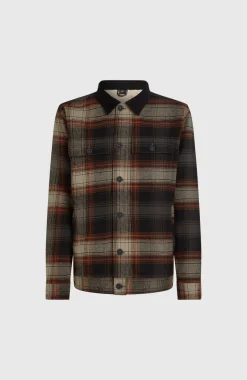 Hot O’Neill Jas Met Fleecevoering | Grey Check Small