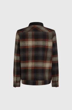 Hot O’Neill Jas Met Fleecevoering | Grey Check Small