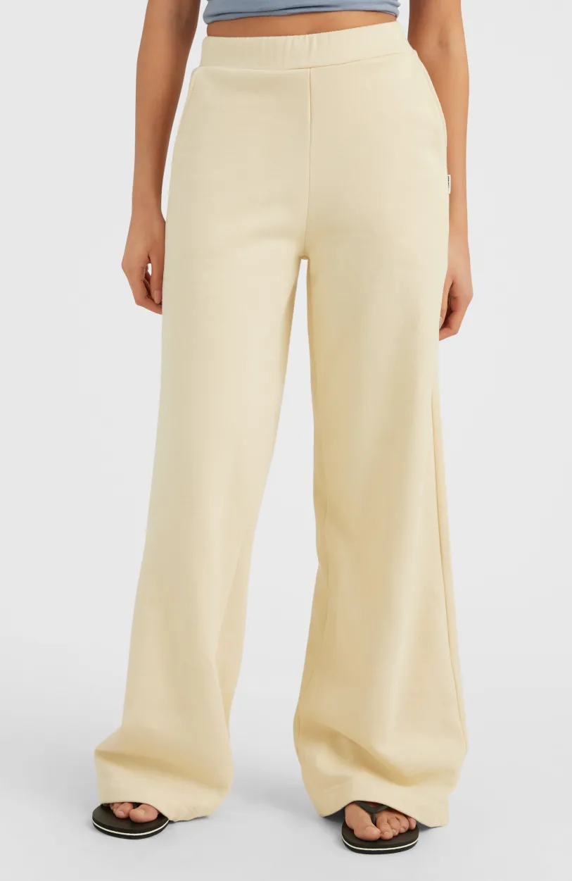 Outlet O’Neill Joggingbroek Lulu Met Wijde Pijpen En Hoge Taille | Bleached Sand