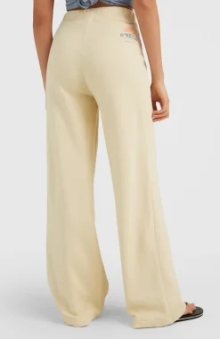 Outlet O’Neill Joggingbroek Lulu Met Wijde Pijpen En Hoge Taille | Bleached Sand