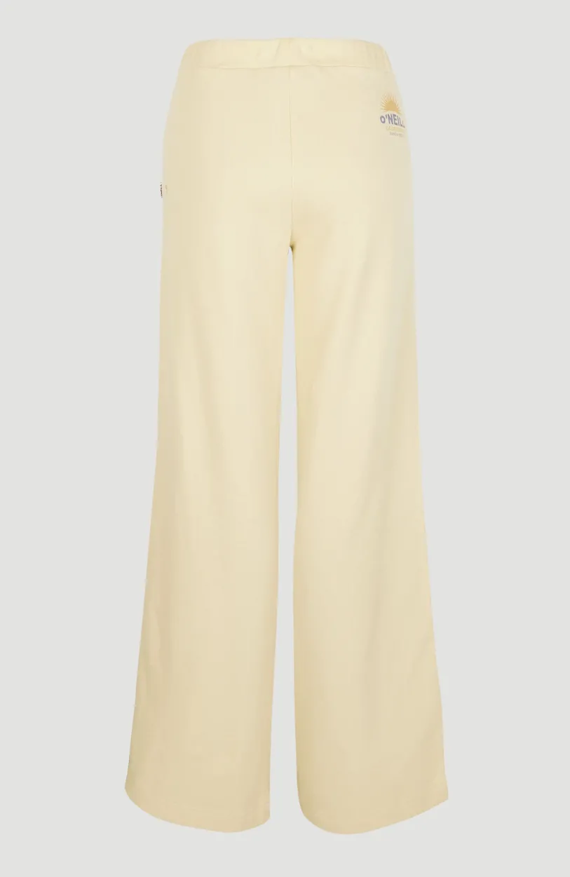 Outlet O’Neill Joggingbroek Lulu Met Wijde Pijpen En Hoge Taille | Bleached Sand