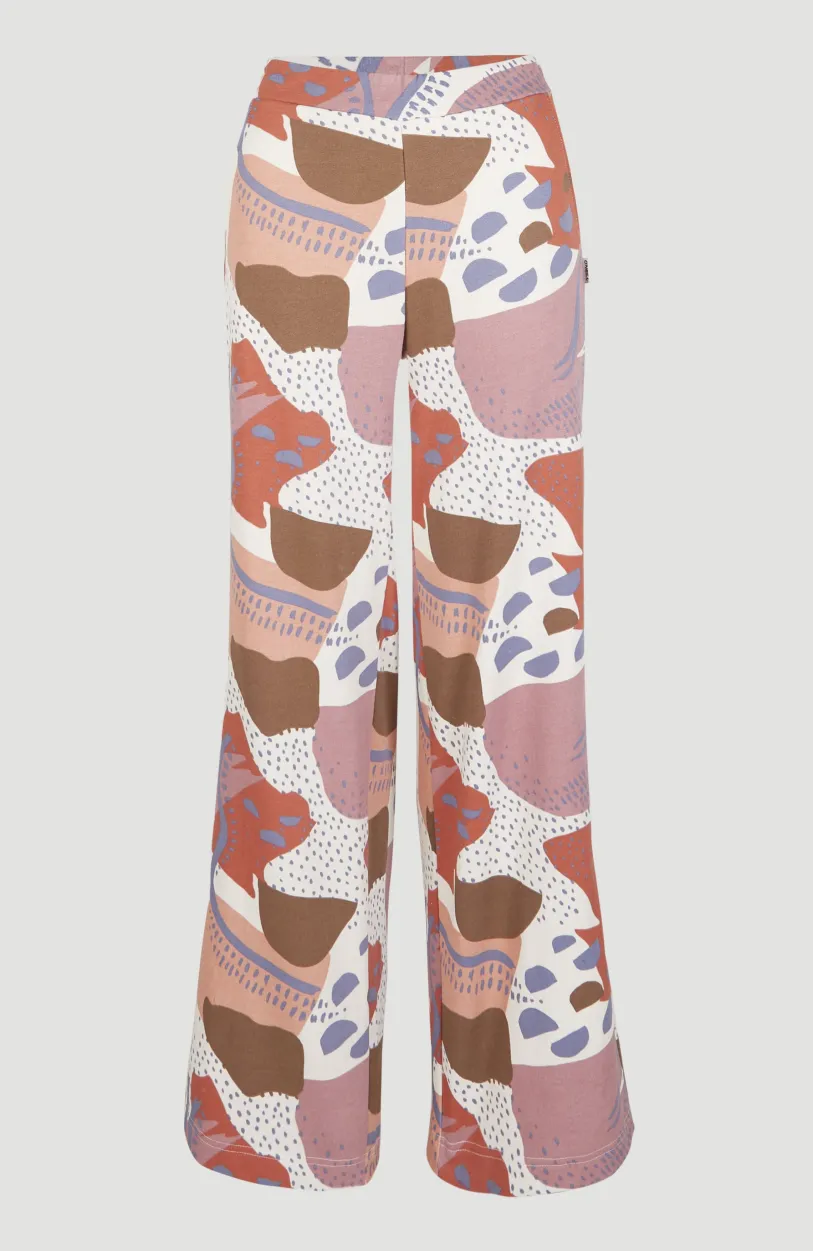 Discount O’Neill Joggingbroek Lulu Met Wijde Pijpen En Hoge Taille | Patchwork Print