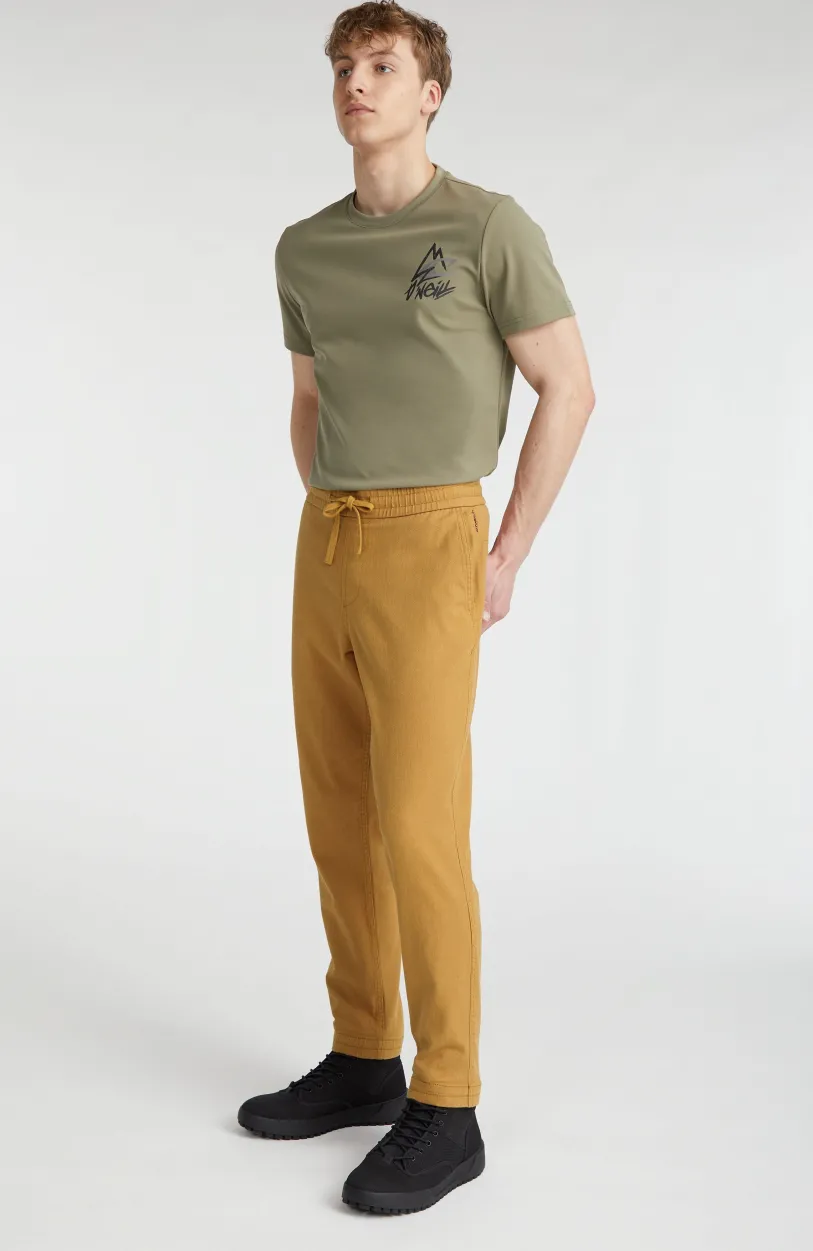 New O’Neill Joggingbroek Woven Chino | Rich Caramel