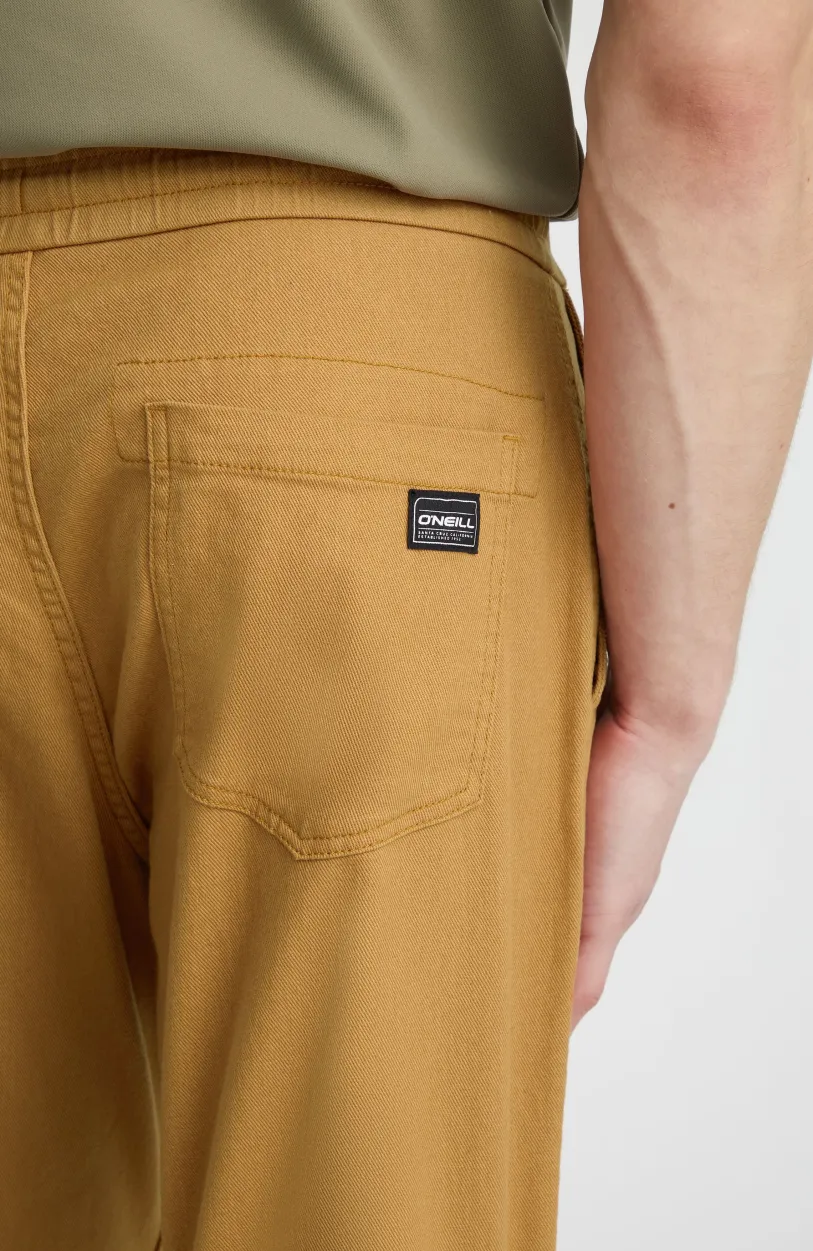 New O’Neill Joggingbroek Woven Chino | Rich Caramel