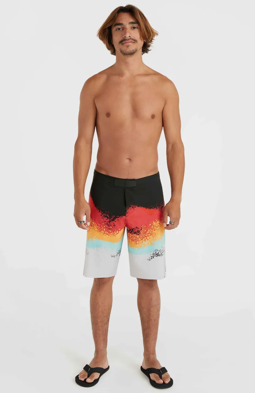 Outlet O’Neill Jordy Smith Hyperfreak Hydro Tech 20" Boardshort | Black Hyperfreak Hydro Tech