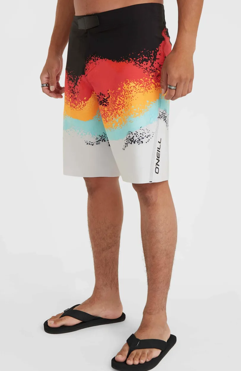 Outlet O’Neill Jordy Smith Hyperfreak Hydro Tech 20" Boardshort | Black Hyperfreak Hydro Tech