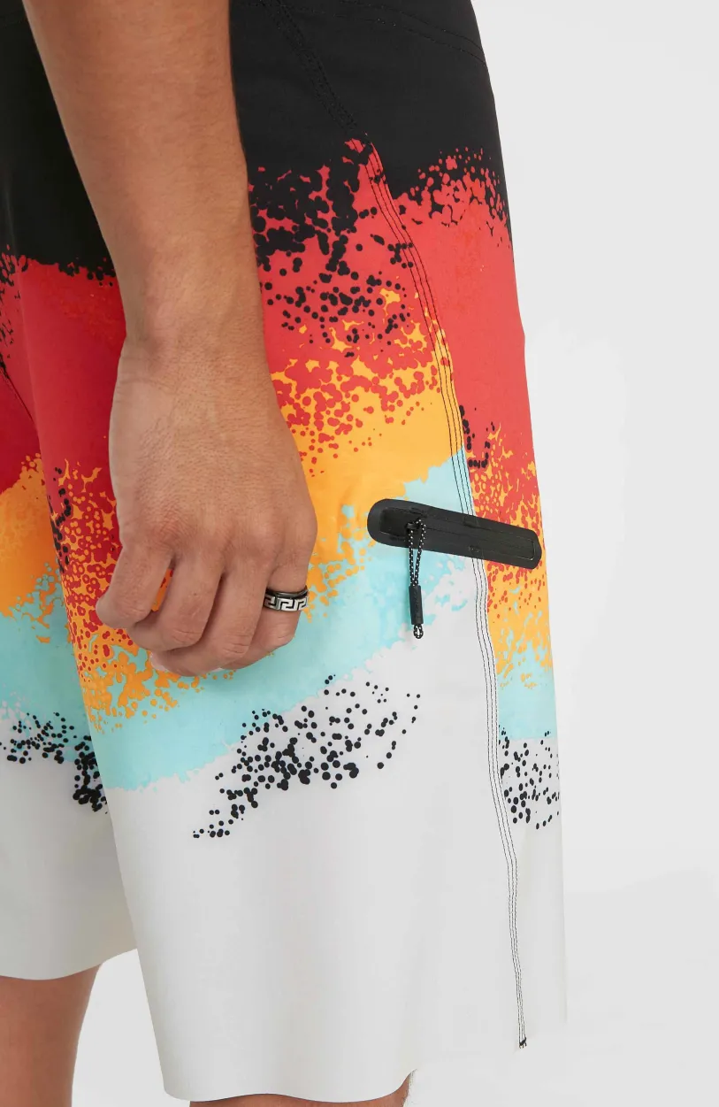 Outlet O’Neill Jordy Smith Hyperfreak Hydro Tech 20" Boardshort | Black Hyperfreak Hydro Tech