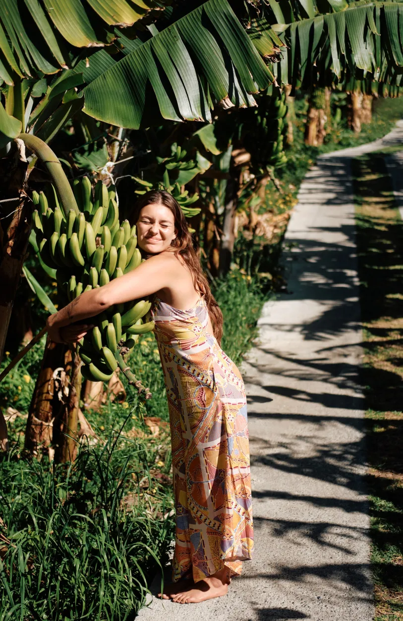 O’Neill Jumpsuit Alba | Yellow Scarf Print