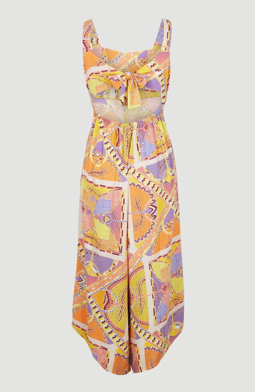 O’Neill Jumpsuit Alba | Yellow Scarf Print