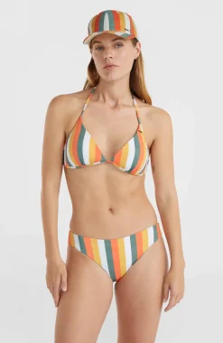O’Neill Maoi Bikinibroekje | Orange Multistripe