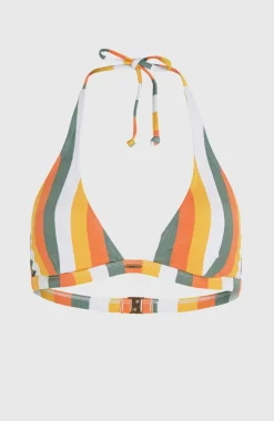 Outlet O’Neill Marga Bikinitop | Orange Multistripe