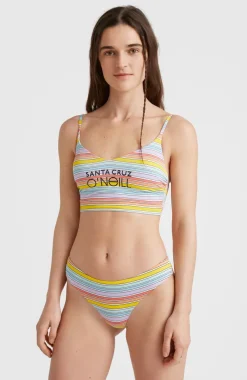 Sale O’Neill Midles - Maoi Bralette Bikiniset | Bright Multi Coloured Stripe
