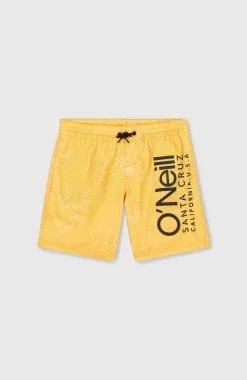 Sale O’Neill Mix And Match Cali Floral 14'' Zwembroek | Yellow Tonal Tropicana
