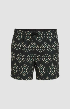 Discount O’Neill Mix And Match Cali Print 15'' Zwembroek | Black Fade IKAT