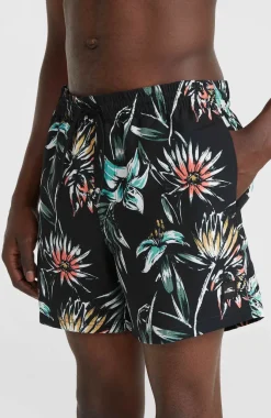 Online O’Neill Mix And Match Cali Print 15'' Zwembroek | Black Tropicana