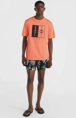 Online O’Neill Mix And Match Cali Print 15'' Zwembroek | Black Tropicana