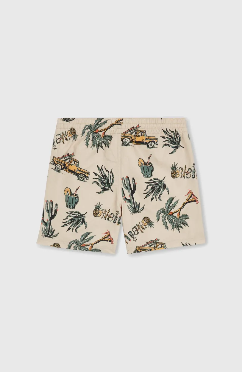 Outlet O’Neill Mix And Match Cali Print 13'' Zwembroek | Beige Venice Beach