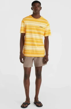 Sale O’Neill Mix And Match Stripe T-shirt | Yellow Bold Stripes