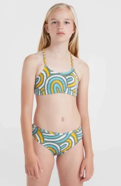 New O’Neill Mix And Match Tropics Bikiniset | Blue Rainbow Stripe