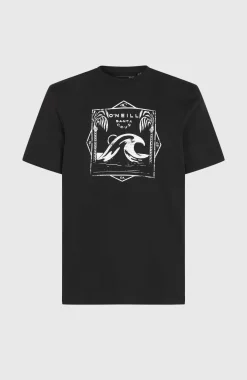 Outlet O’Neill Mix And Match Wave T-shirt | Black Out