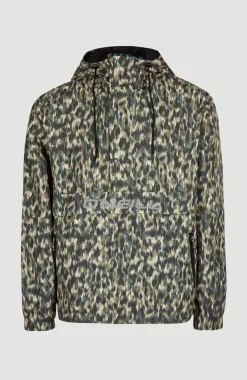 Sale O’Neill Modular Anorak Jas | Green Minimal Camo