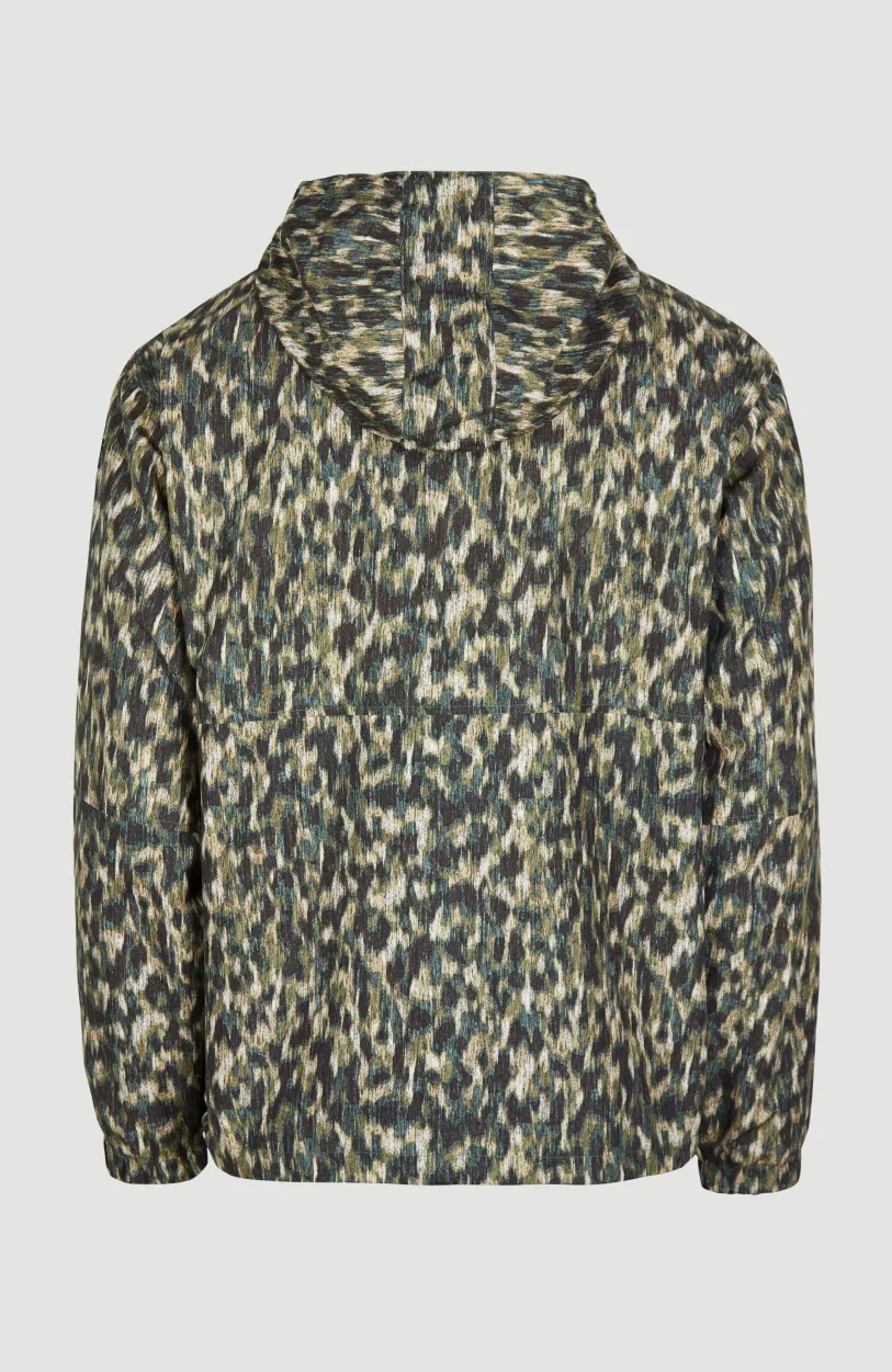 Sale O’Neill Modular Anorak Jas | Green Minimal Camo