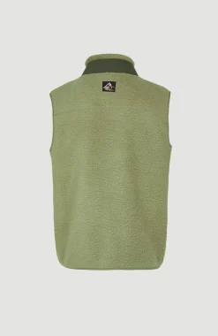 O’Neill Mouwloos Vest High-Pile | Deep Lichen Green