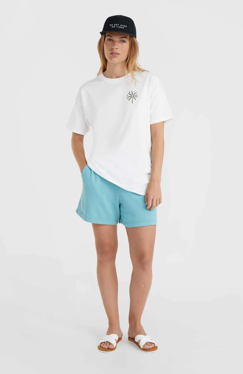 Outlet O’Neill O'Neill Beach Vintage High On Tides T-shirt | Snow White