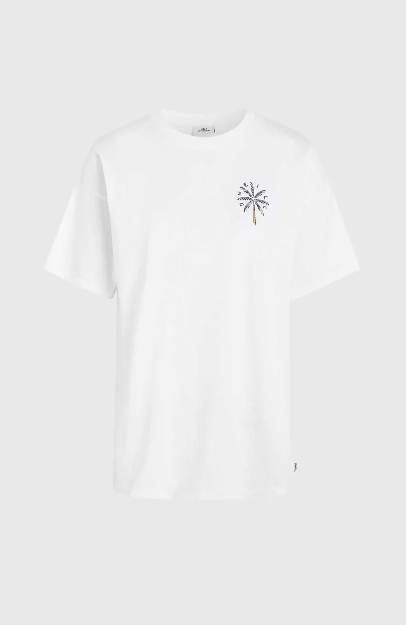 Outlet O’Neill O'Neill Beach Vintage High On Tides T-shirt | Snow White