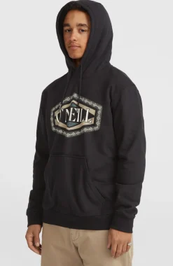 Discount O’Neill O'Neill Front Print Hoodie | Black Out