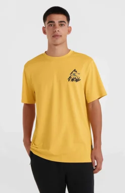 Online O’Neill O'Neill Hybrid Logo Polygiene T-shirt | Golden Haze
