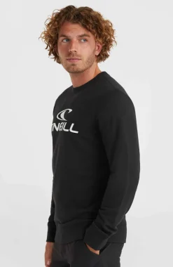 Clearance O’Neill O'Neill Logo Crew Sweater | Black Out