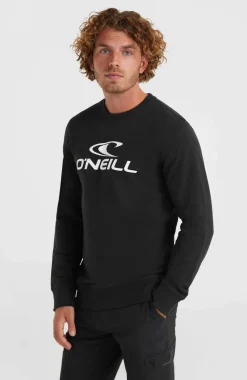 Clearance O’Neill O'Neill Logo Crew Sweater | Black Out