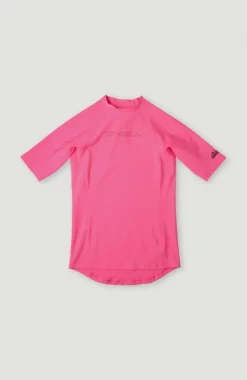 Hot O’Neill O'Neill Shortsleeve UPF 50+ Sun Shirt Skin | Rosa Shocking