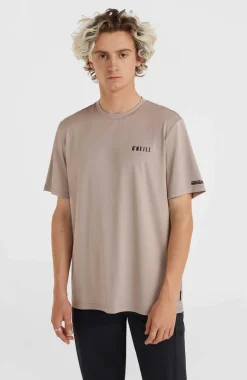 Outlet O’Neill O'Neill TRVLR Series Photoprint Polygiene T-shirt | Pumpkin Smoke