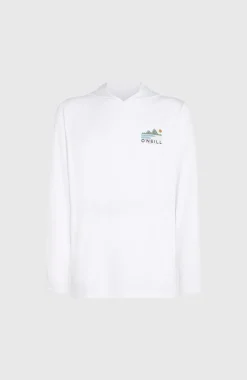 O’Neill O'Neill TRVLR Series UPF Shirt Met Lange Mouwen En Capuchon | Snow White