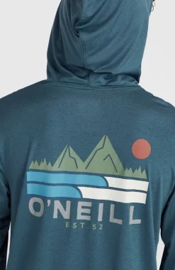 Discount O’Neill O'Neill TRVLR Series UPF Shirt Met Lange Mouwen En Capuchon | Midnight Navy