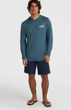 Discount O’Neill O'Neill TRVLR Series UPF Shirt Met Lange Mouwen En Capuchon | Midnight Navy