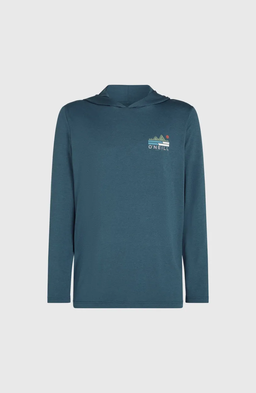 Discount O’Neill O'Neill TRVLR Series UPF Shirt Met Lange Mouwen En Capuchon | Midnight Navy