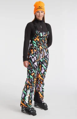 Online O’Neill O'Riginals Bib Regular Wintersportbroek | Black Kemper Print