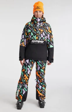 Online O’Neill O'Riginals Bib Regular Wintersportbroek | Black Kemper Print