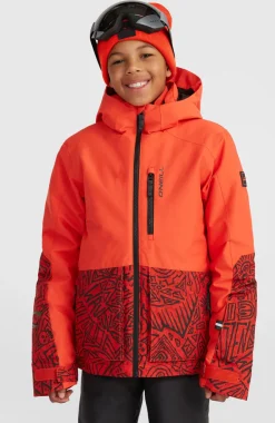 O’Neill O'Riginals Block Wintersportjas | Red Sketcheritage