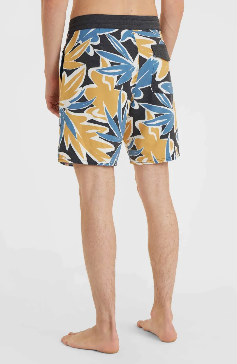 New O’Neill O'Riginals Print 18" Cruzers Boardshort | Seafoam Black