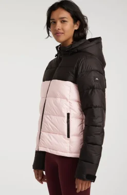Best O’Neill O'Riginals Pufferjas | Peach Whip Colour Block