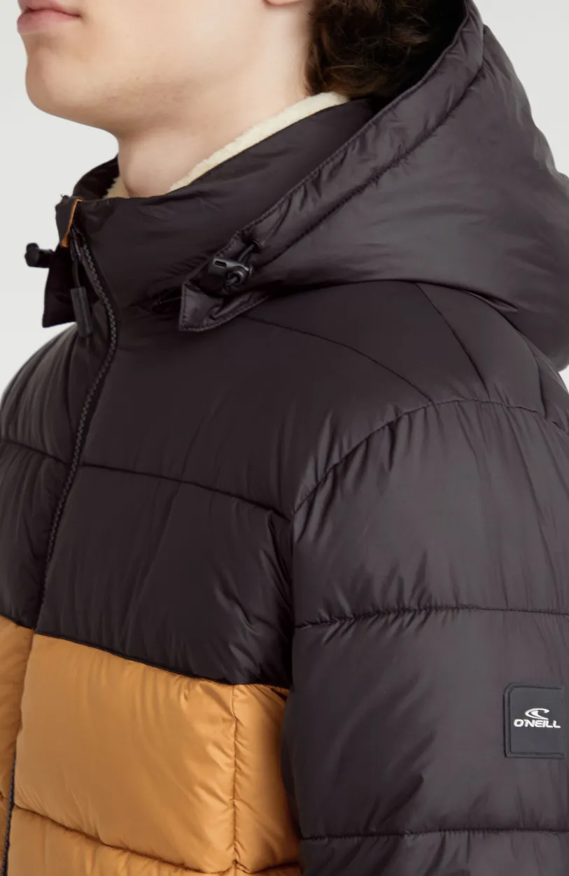 Sale O’Neill O'Riginals Pufferjas | Rich Caramel Colour block