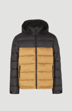 Sale O’Neill O'Riginals Pufferjas | Rich Caramel Colour block