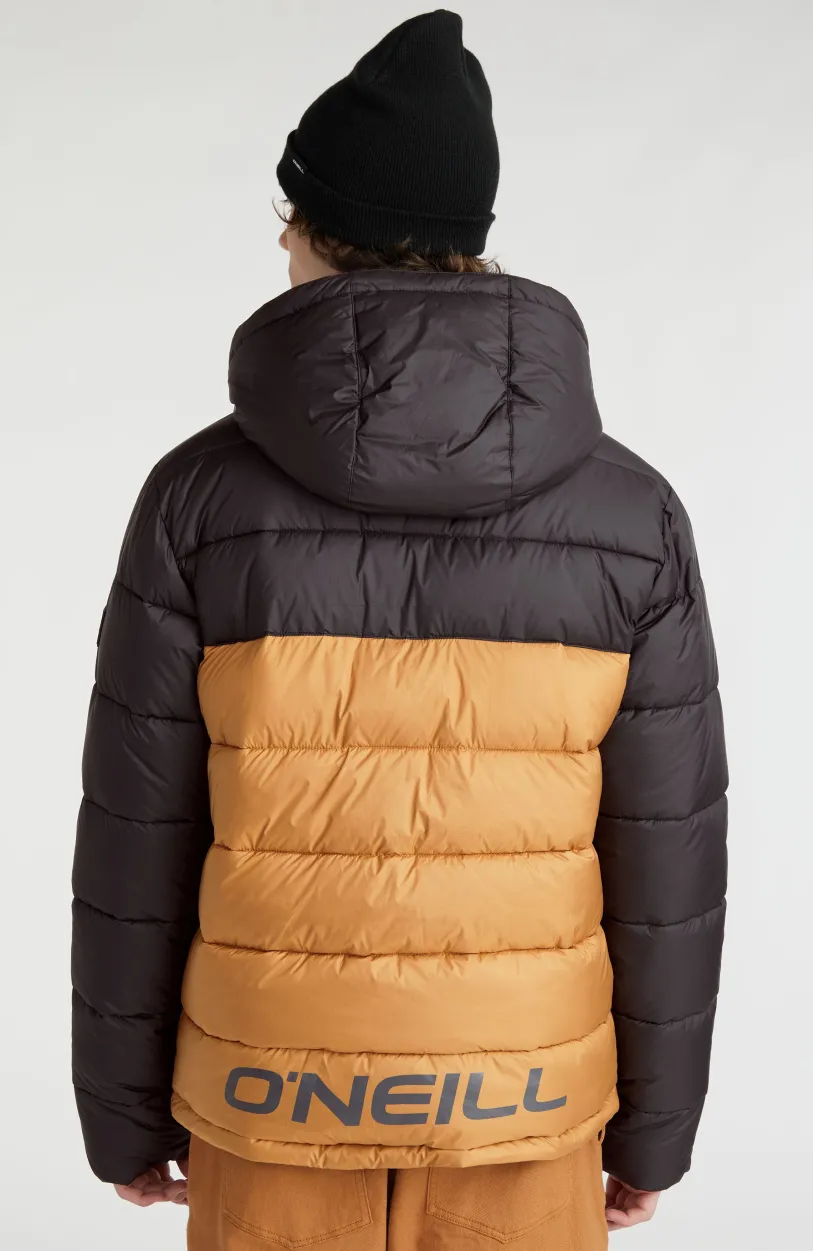 Sale O’Neill O'Riginals Pufferjas | Rich Caramel Colour block
